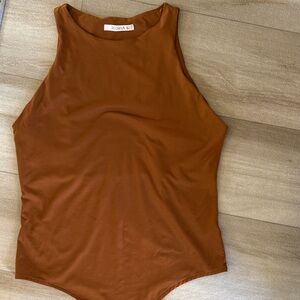 ReoRia Cinnamon Sleeveless Bodysuit